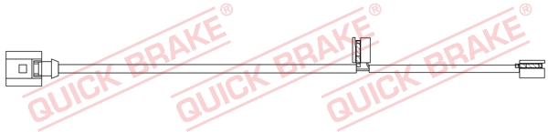 Czujnik zużycia klocka